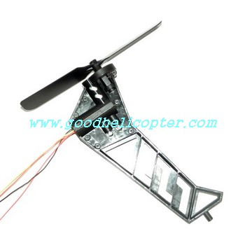 jts-825-825a-825b helicopter parts tail motor + tail motor deck + tail blade - Click Image to Close